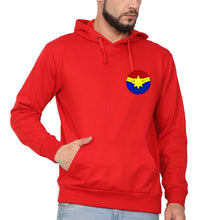 Load image into Gallery viewer, Captain marvel logo Men Hoodies-KidsFashionVilla