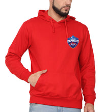 Load image into Gallery viewer, IPL DC Delhi Capitals Logo Men Hoodies-KidsFashionVilla