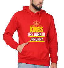 Load image into Gallery viewer, Kings Are Born In January Men Hoodies-KidsFashionVilla