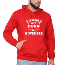 Load image into Gallery viewer, Legends are Born in November Men Hoodies-KidsFashionVilla