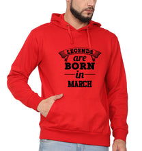 Load image into Gallery viewer, Legends are Born in March Men Hoodies-KidsFashionVilla