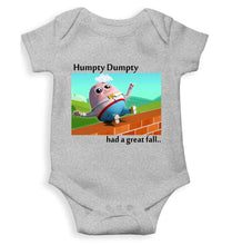 Load image into Gallery viewer, Humpty Dumpty Poem Rompers for Baby Boy- KidsFashionVilla