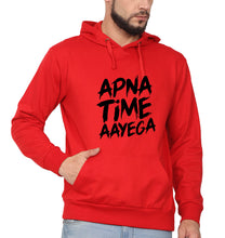 Load image into Gallery viewer, Apna Time Aayega Men Hoodies-KidsFashionVilla