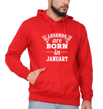 Load image into Gallery viewer, Legends are Born in January Men Hoodies-KidsFashionVilla