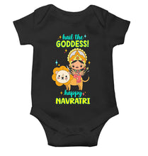 Load image into Gallery viewer, Happy Navratri Rompers for Baby Girl- KidsFashionVilla