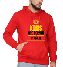 Load image into Gallery viewer, Kings Are Born In March Men Hoodies-KidsFashionVilla