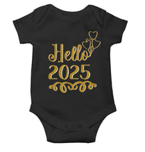 Load image into Gallery viewer, Hello 2025 New Year Rompers for Baby Girl- KidsFashionVilla