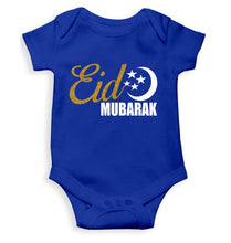 Load image into Gallery viewer, Eid Mubarak Rompers for Baby Girl- KidsFashionVilla