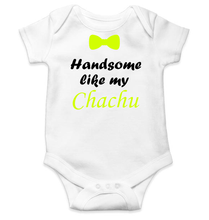 Load image into Gallery viewer, Handsome Like My Chachu Rompers for Baby Boy - KidsFashionVilla