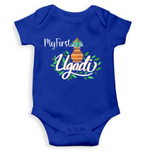 Load image into Gallery viewer, My First Ugadi Rompers for Baby Girl- KidsFashionVilla