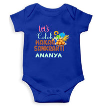 Load image into Gallery viewer, Makar Sankranti Rompers for Baby Girl- KidsFashionVilla