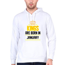Load image into Gallery viewer, Kings Are Born In January Men Hoodie For Men-KidsFashionVilla