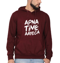 Load image into Gallery viewer, Apna Time Aayega Men Hoodies-KidsFashionVilla