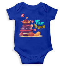 Load image into Gallery viewer, My First Ugadi Rompers for Baby Girl- KidsFashionVilla