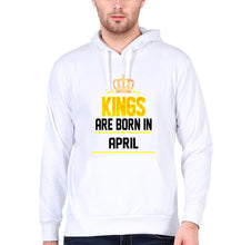 Load image into Gallery viewer, Kings Are Born In April Men Hoodie For Men-KidsFashionVilla