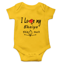 Load image into Gallery viewer, I Love My Bhaiya Rompers for Baby Boy - KidsFashionVilla