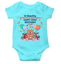 Load image into Gallery viewer, My First Birthday Rompers for Baby Boy- KidsFashionVilla