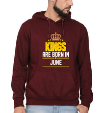 Load image into Gallery viewer, Kings Are Born In June Men Hoodies-KidsFashionVilla