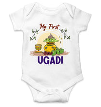 Load image into Gallery viewer, My First Ugadi Rompers for Baby Girl- KidsFashionVilla