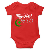Load image into Gallery viewer, My 1st Eid Rompers for Baby Girl- KidsFashionVilla