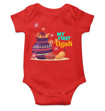 Load image into Gallery viewer, My First Ugadi Rompers for Baby Girl- KidsFashionVilla