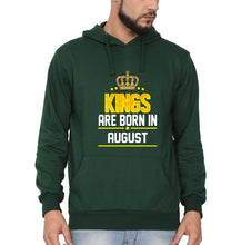 Load image into Gallery viewer, Kings Are Born In August Men Hoodies-KidsFashionVilla