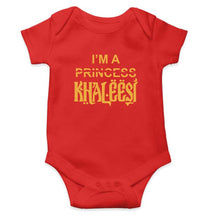 Load image into Gallery viewer, GOT Game Of Thrones I'm Princess Khaleesi Rompers for Baby Girl- KidsFashionVilla