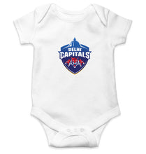 Load image into Gallery viewer, IPL DC Delhi Capitals Rompers for Baby Girl- KidsFashionVilla