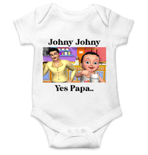 Load image into Gallery viewer, Johny Johny Yes Papa Poem Rompers for Baby Boy- KidsFashionVilla