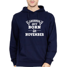 Load image into Gallery viewer, Legends are Born in November Men Hoodies-KidsFashionVilla