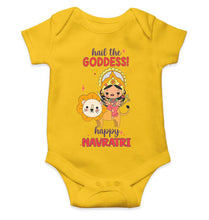 Load image into Gallery viewer, Happy Navratri Rompers for Baby Girl- KidsFashionVilla