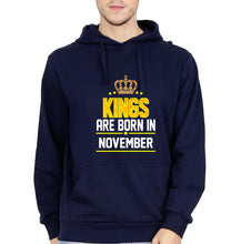 Load image into Gallery viewer, Kings Are Born In November Men Hoodies-KidsFashionVilla