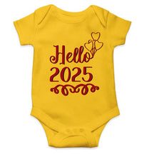 Load image into Gallery viewer, Hello 2025 New Year Rompers for Baby Boy- KidsFashionVilla