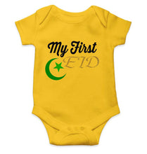 Load image into Gallery viewer, My 1st Eid Rompers for Baby Boy- KidsFashionVilla