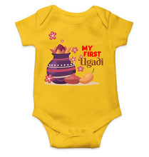 Load image into Gallery viewer, My First Ugadi Rompers for Baby Girl- KidsFashionVilla