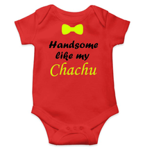 Load image into Gallery viewer, Handsome Like My Chachu Rompers for Baby Boy - KidsFashionVilla