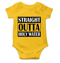 Load image into Gallery viewer, Holy Water Baptism Christening Day Rompers for Baby Girl- KidsFashionVilla