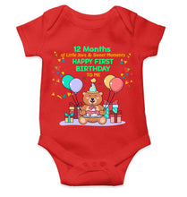 Load image into Gallery viewer, My First Birthday Rompers for Baby Boy- KidsFashionVilla