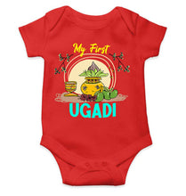 Load image into Gallery viewer, My First Ugadi Rompers for Baby Girl- KidsFashionVilla