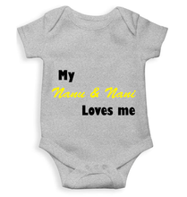 Load image into Gallery viewer, Nanu And Nani Loves Me Rompers for Baby Boy- KidsFashionVilla