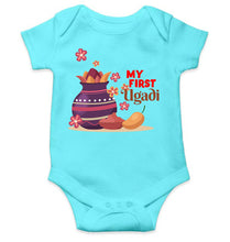 Load image into Gallery viewer, My First Ugadi Rompers for Baby Girl- KidsFashionVilla
