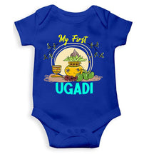 Load image into Gallery viewer, My First Ugadi Rompers for Baby Girl- KidsFashionVilla