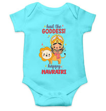 Load image into Gallery viewer, Happy Navratri Rompers for Baby Boy- KidsFashionVilla