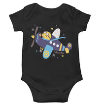 Load image into Gallery viewer, Jumbo Jet Cartoon Rompers for Baby Boy- KidsFashionVilla