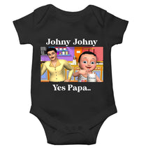Load image into Gallery viewer, Johny Johny Yes Papa Poem Rompers for Baby Boy- KidsFashionVilla