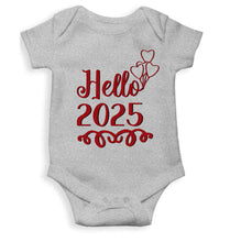 Load image into Gallery viewer, Hello 2025 New Year Rompers for Baby Boy- KidsFashionVilla