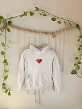 Load image into Gallery viewer, 8 Bit Heart Men Hoodies-FunkyTeesClub - Funky Tees Club