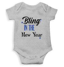 Load image into Gallery viewer, Bling In The New Year Rompers for Baby Boy- KidsFashionVilla