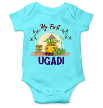Load image into Gallery viewer, My First Ugadi Rompers for Baby Girl- KidsFashionVilla