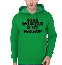 Load image into Gallery viewer, FunkyTradition Your Workout Is My Warmup Green Hoodies